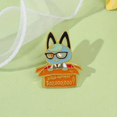 Magic Cat Brooch Cartoon Anime Pin Jewelry Accessories