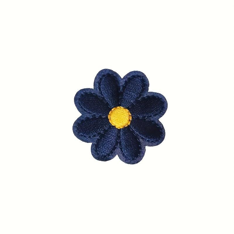 Bee Sunflower Embroidery Cloth Stickers DIY Patches Stickers