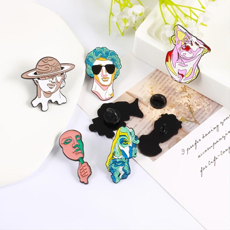 Cartoon Enamel Pins Set for Kids Jackets Bag Backpack