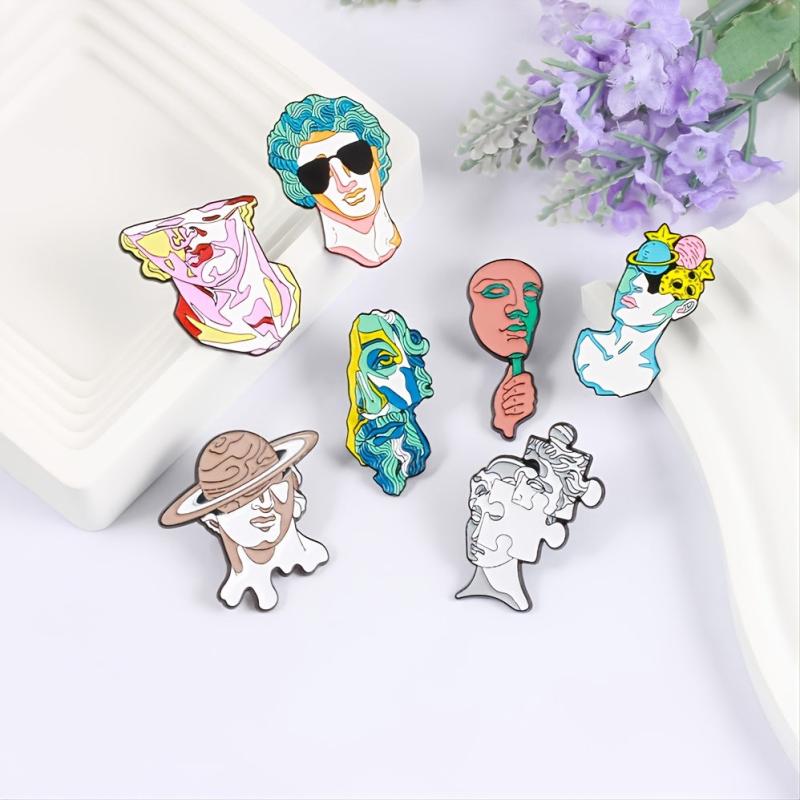 Cartoon Enamel Pins Set for Kids Jackets Bag Backpack