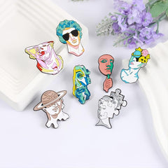 Cartoon Enamel Pins Set for Kids Jackets Bag Backpack