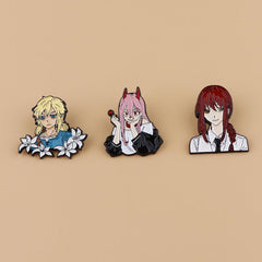 Anime Enamel Pin Badges Brooches For Men Lapel Pins For Backpacks
