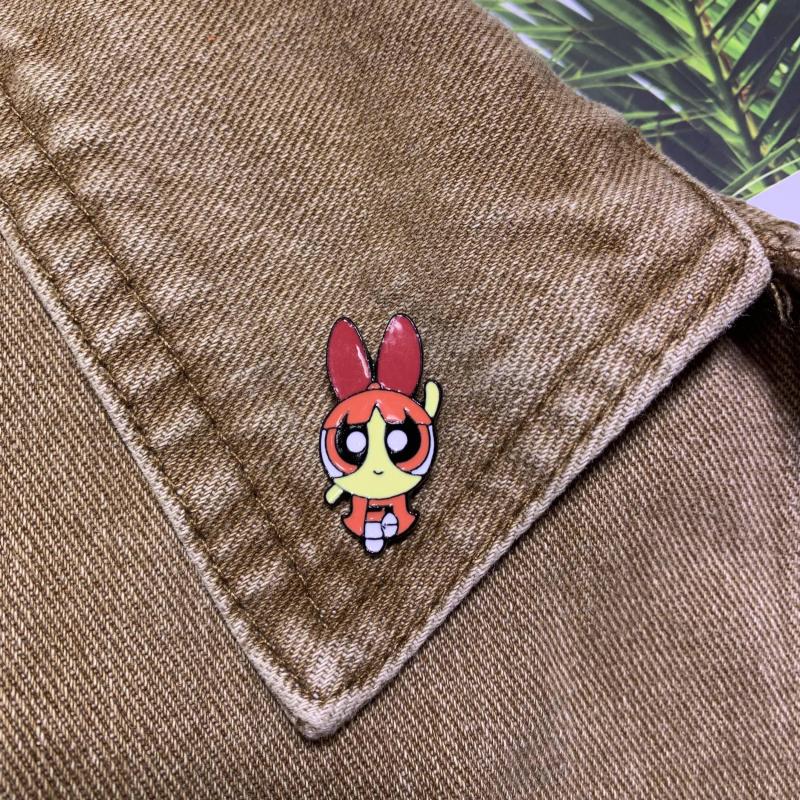 Japanese Cartoon Small Animal Brooch Summer Clothes Accessories Pin