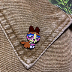 Japanese Cartoon Small Animal Brooch Summer Clothes Accessories Pin