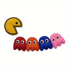 5pcs Little Ghost Clothing Accessories Attachment for Men Outdoor Bags