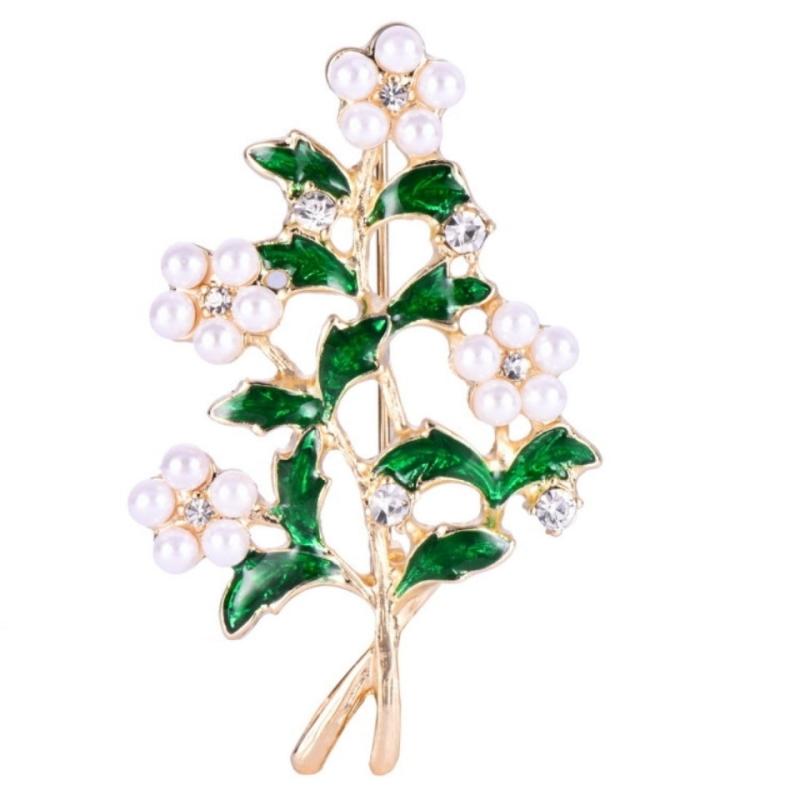 Vintage Fairytale Animal Flower Brooch