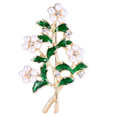 Vintage Fairytale Animal Flower Brooch