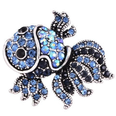 Vintage Fairytale Animal Flower Brooch