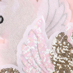 Sequined Unicorn Computer Embroidery Label Patch Stickers