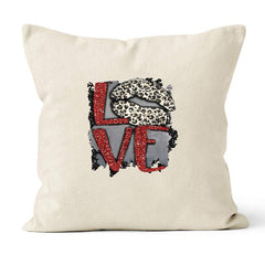 LOVE Lip Iron On Patches Laundry Resistant Sticker