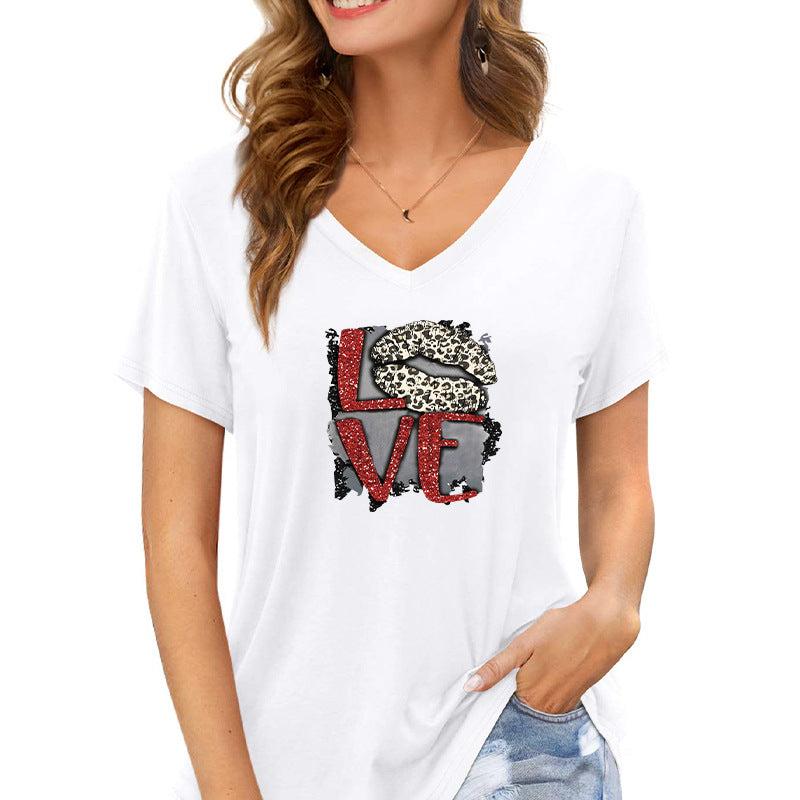 LOVE Lip Iron On Patches Laundry Resistant Sticker