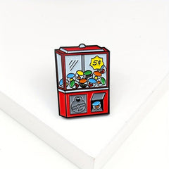 Cartoon Game Console Decorative Brooch