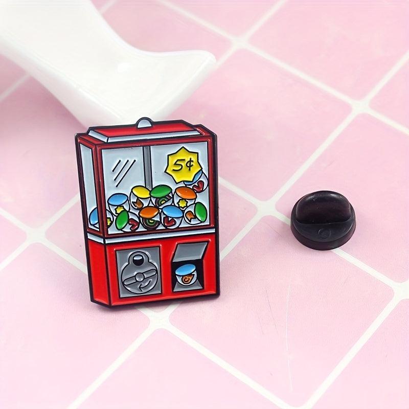 Cartoon Game Console Decorative Brooch