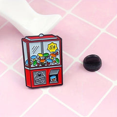 Cartoon Game Console Decorative Brooch