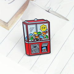 Cartoon Game Console Decorative Brooch