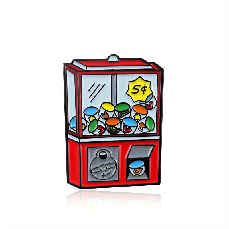Cartoon Game Console Decorative Brooch