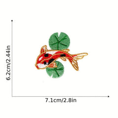 2pcs Lucky Embroidered Patches For Men Sew On Embroidered Applique