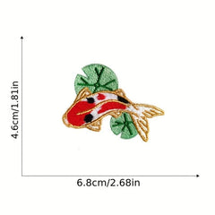 2pcs Lucky Embroidered Patches For Men Sew On Embroidered Applique