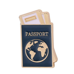 Protect Earth Enamel Brooch Creative Decorative Accessory