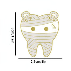 Love Teeth Funny Brooch For Men Pins