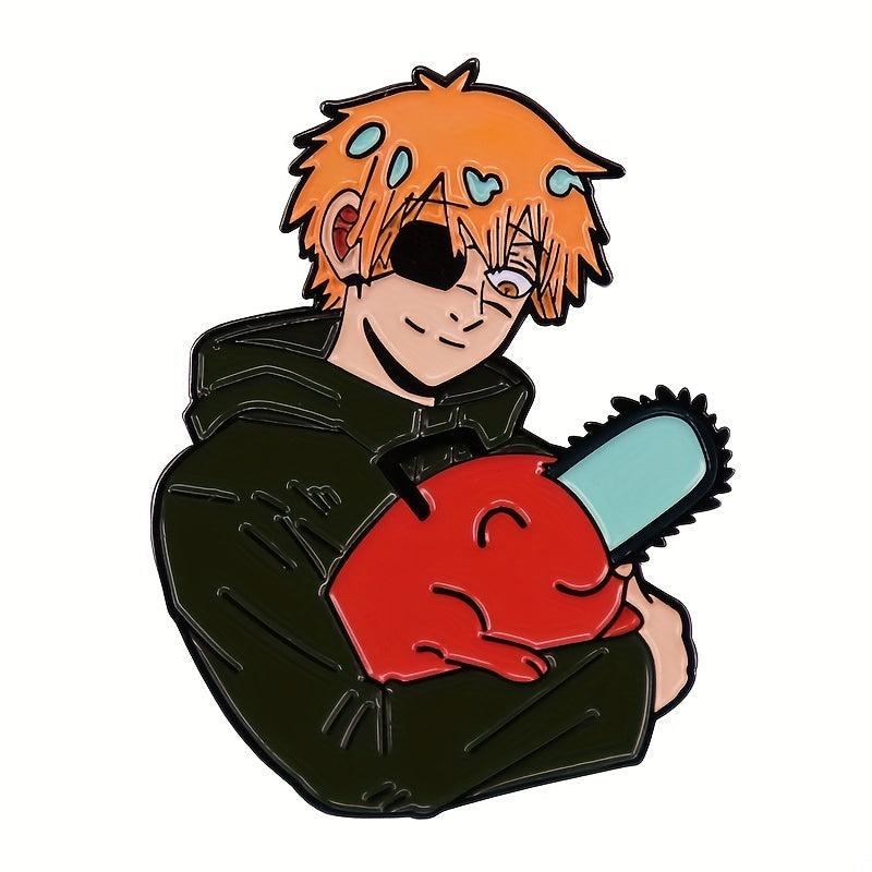 Anime Character Badges Enamel Pin Brooch Japanese Anime Lapel Pins