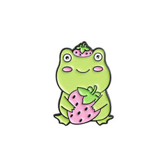 Cartoon Frog Brooch Playing Guitar Frog Brooch