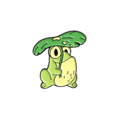 Cartoon Frog Brooch Playing Guitar Frog Brooch
