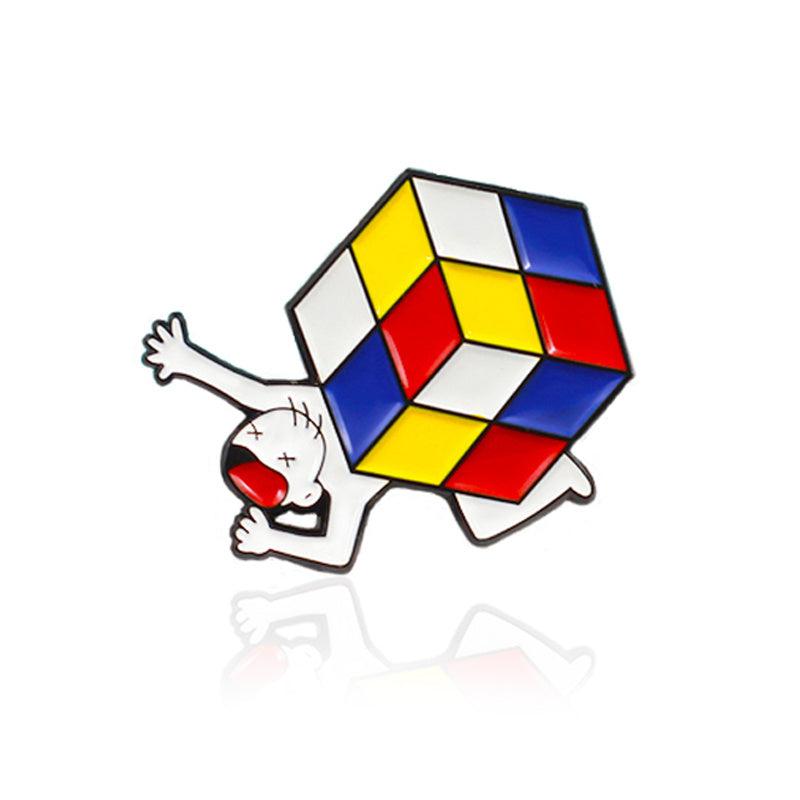 Happy Little Man Brooch - Adorable Pin for Men