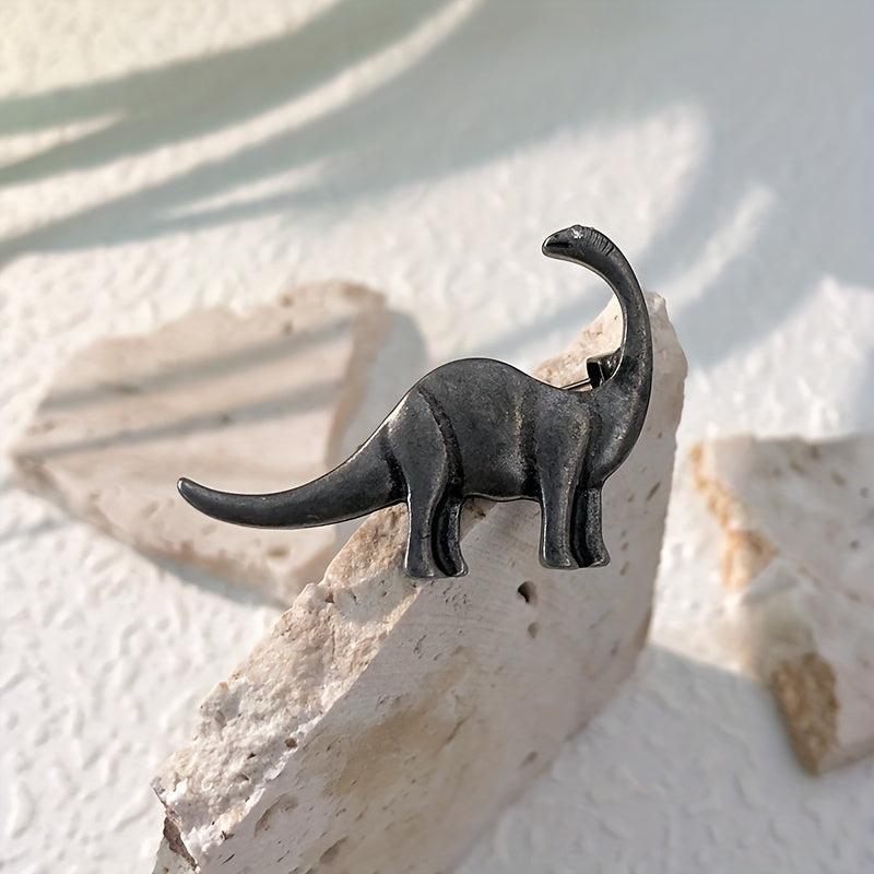 Metal Dinosaur Shape Brooch Backpack Hat Pin