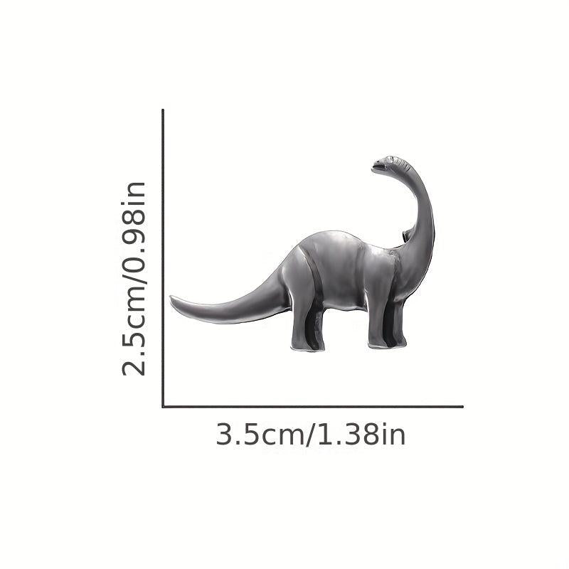 Metal Dinosaur Shape Brooch Backpack Hat Pin