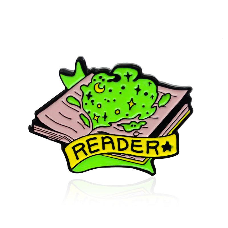 Men's Cartoon Brooch for Clothing Bags Jackets