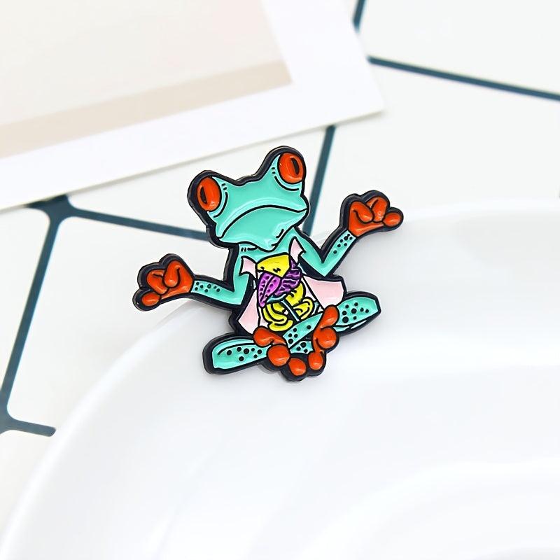Men's Cartoon Animal Brooch for Clothes
