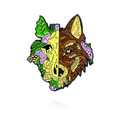 Men's Cartoon Animal Brooch for Clothes