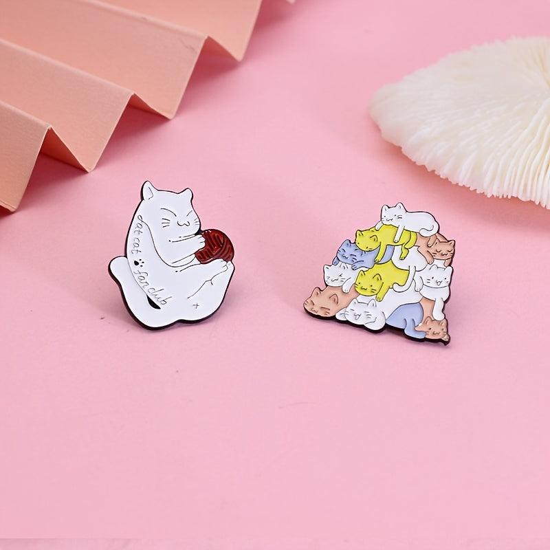 Cartoon Cat Paw Brooch