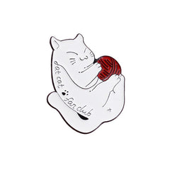 Cartoon Cat Paw Brooch