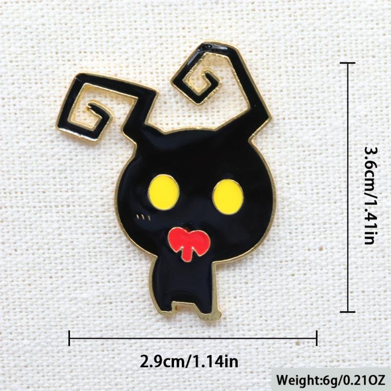 Anime Cartoon Men's Enamel Brooch