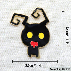 Anime Cartoon Men's Enamel Brooch