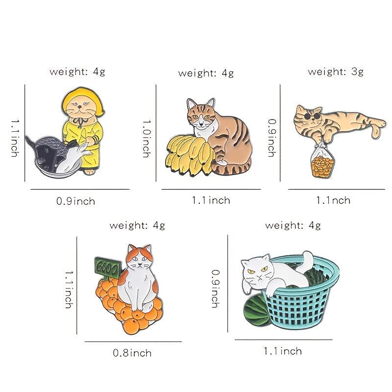 Cat Pattern Zinc Alloy Pin