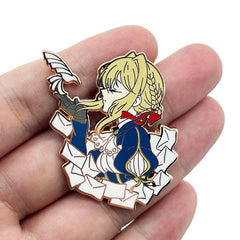 Anime Enamel Pin Metal Badges Brooches For Men Lapel Pins