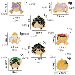 Cartoon Brooch Pins For Men's Jeans Backpacks