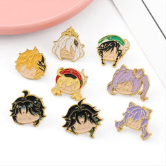 Cartoon Brooch Pins For Men's Jeans Backpacks