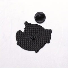 5pcs Cartoon Ocean Animal Brooches Men Shark Whale Seahorse Pufferfish Jellyfish