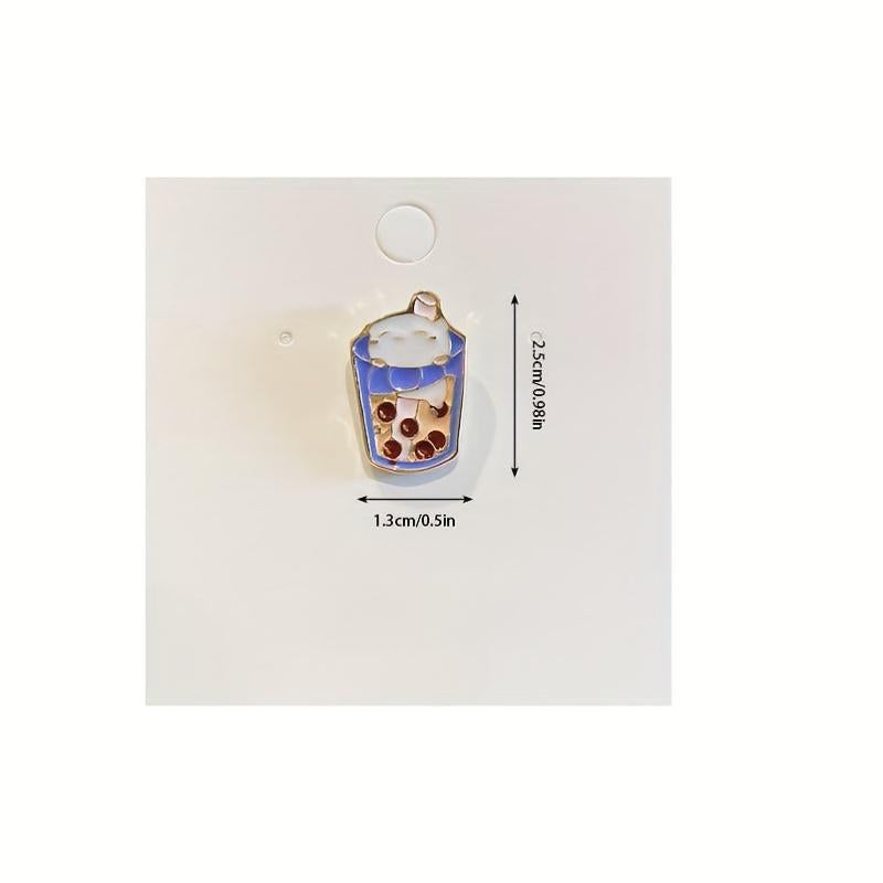 Small Universe Bear Milk Tea Chicken Unicorn Brooches Pins