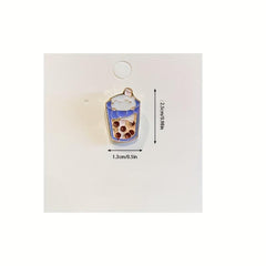 Small Universe Bear Milk Tea Chicken Unicorn Brooches Pins