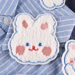 5pcs Rabbit DIY Iron On Patches For Clothing