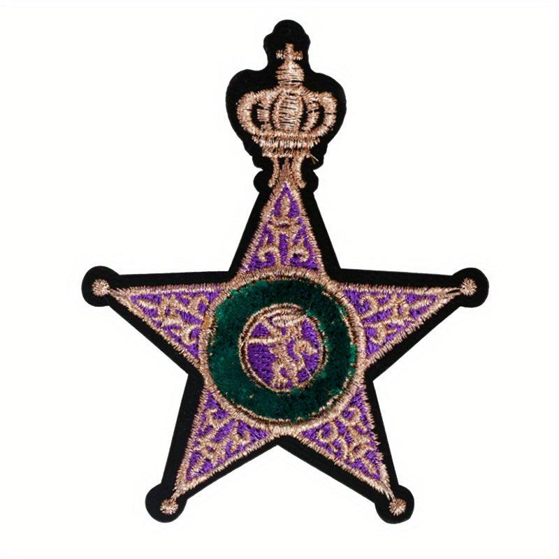 Crown Shield Patch - For Blazers, Jackets & Denim - Hole Repair