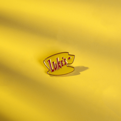 Bright Eye Letter Lukes Alloy Pin Clothing Bag Accessories Couple Pin