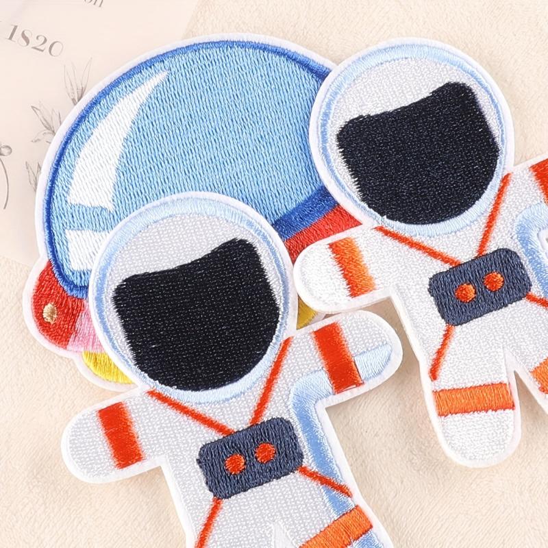 3pcs Astronaut Embroidery DIY Patch for Clothes Backpack Hat