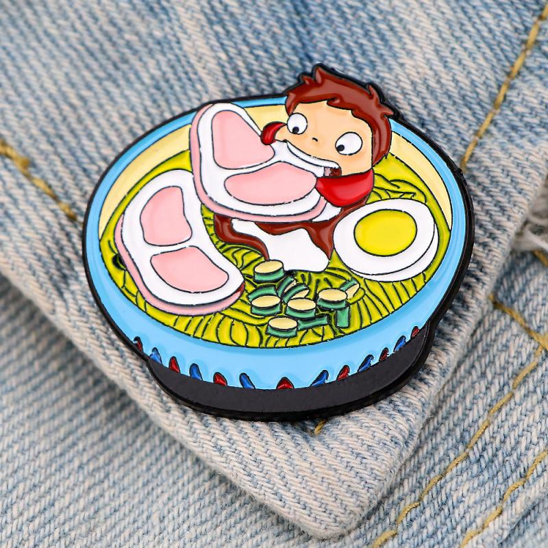 Enamel Anime Pins For Men Lapel Pins For Backpacks Accessories
