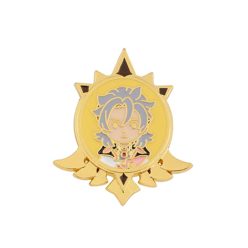 Cartoon Character Brooches Enamel Pins Metal Badges Backpack Clothes Accessories
